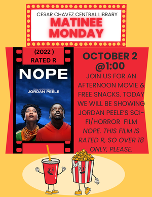 Matinee Monday: Nope